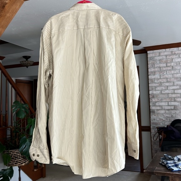 Two Cabelas Button Down Shirts Size XL - stripes and plaid - Picture 9 of 9